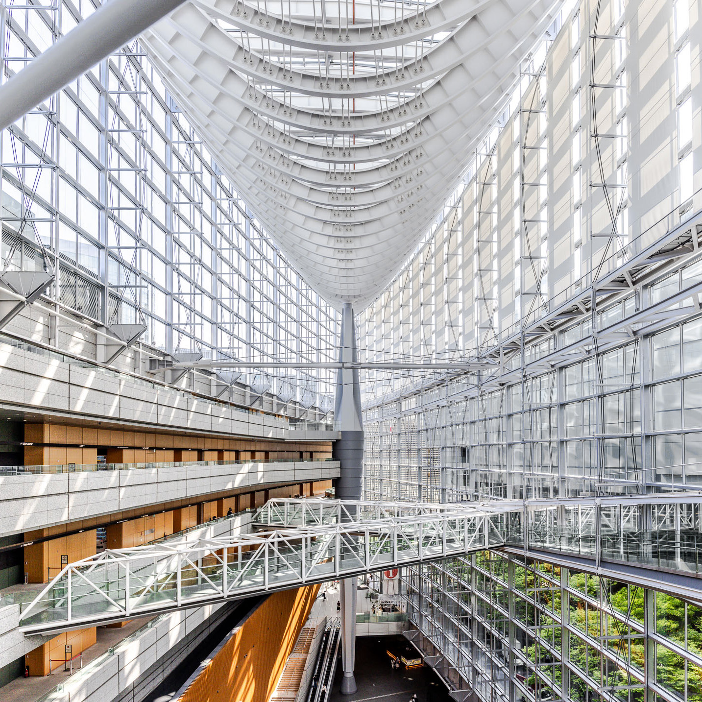 Tokyo International Forum Arq Vinoly quadrat